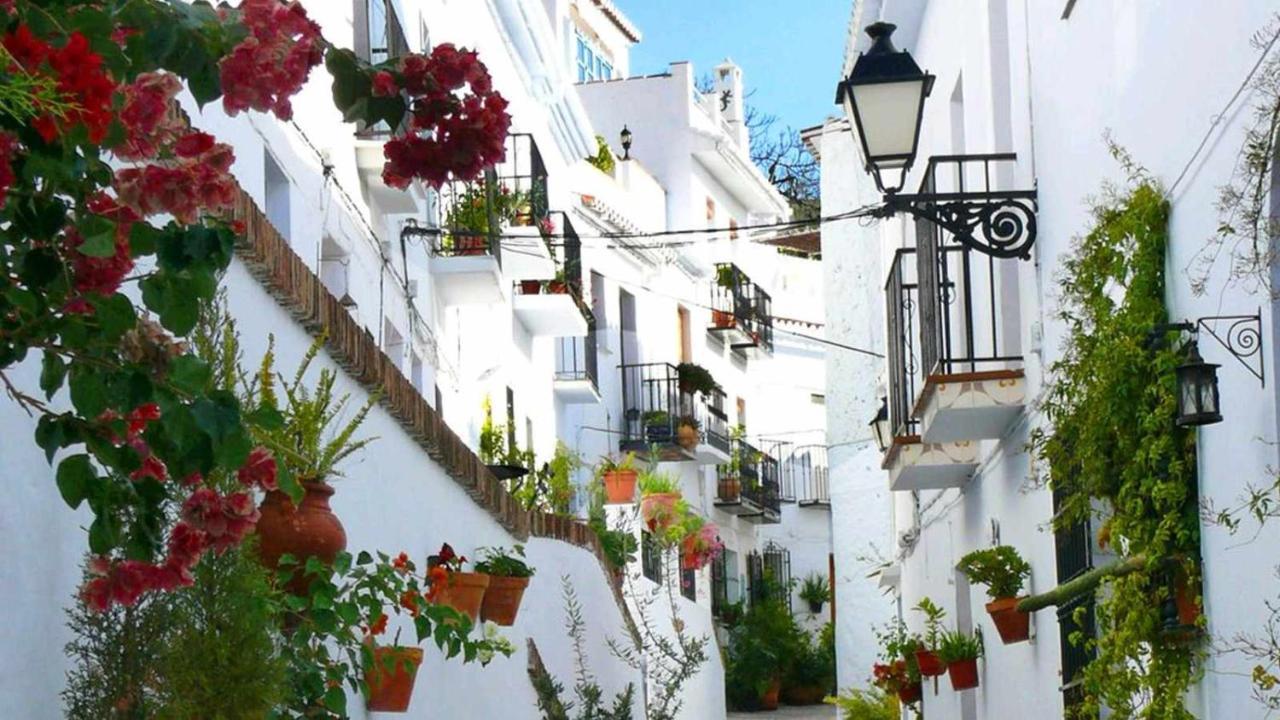 Casa Mirador Las Claras Con Piscina Privada Jardin Iznate Eksteriør billede