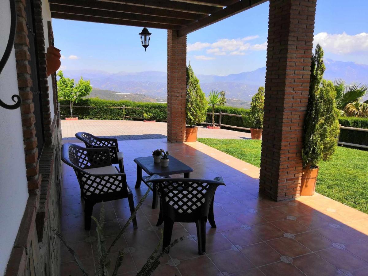 Casa Mirador Las Claras Con Piscina Privada Jardin Iznate Eksteriør billede