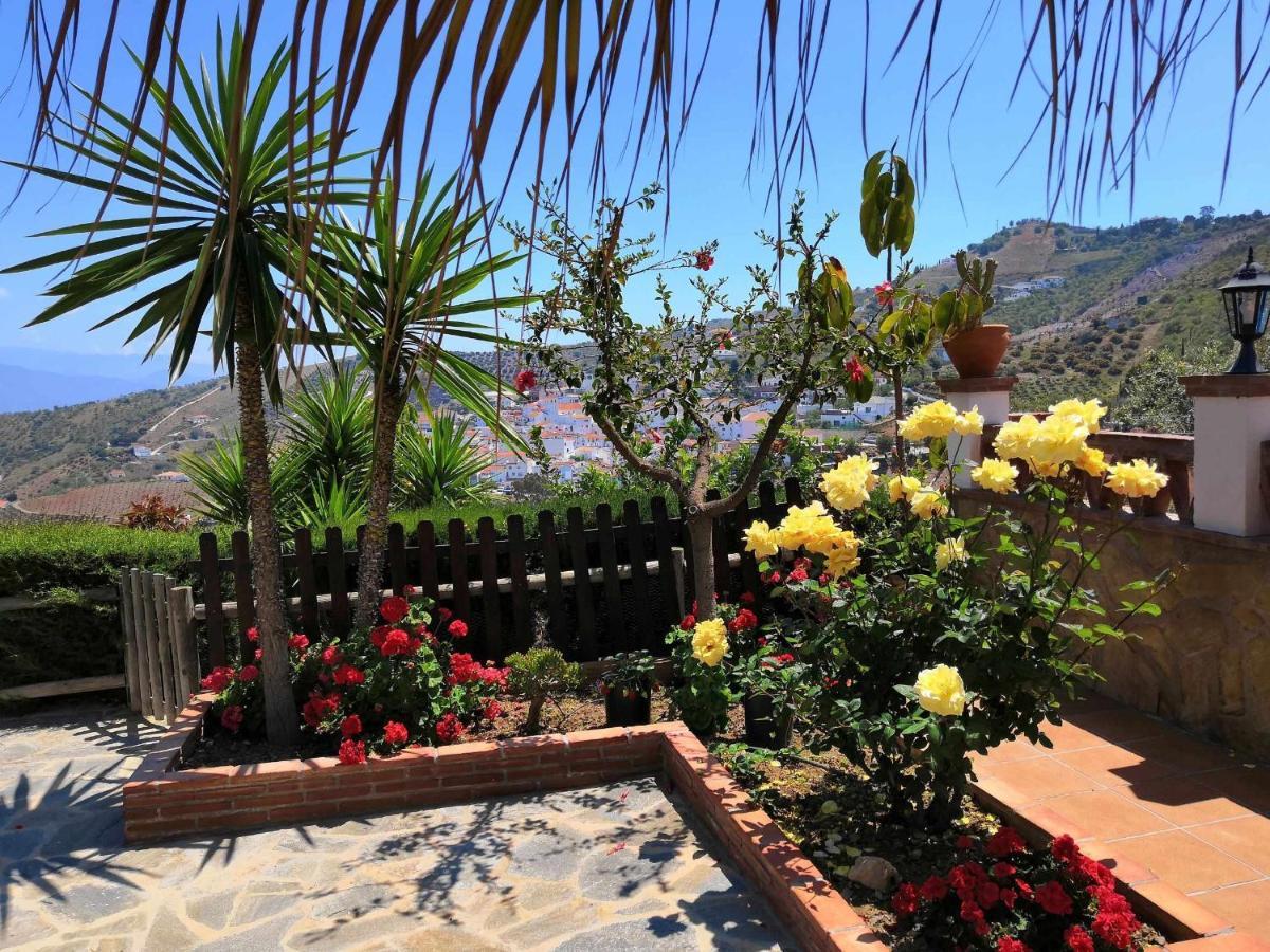 Casa Mirador Las Claras Con Piscina Privada Jardin Iznate Eksteriør billede