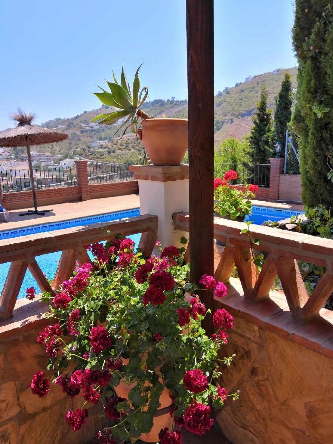 Casa Mirador Las Claras Con Piscina Privada Jardin Iznate Eksteriør billede