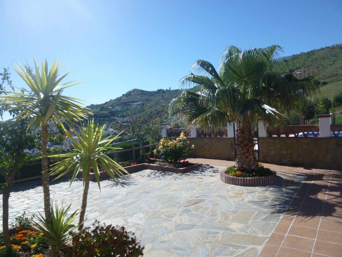 Casa Mirador Las Claras Con Piscina Privada Jardin Iznate Eksteriør billede